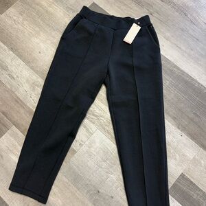 Calia NWT Scuba Black Tailored Trousers Classic Straight-Leg